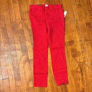 GAP Women's Bold Red Skinny Jeans
